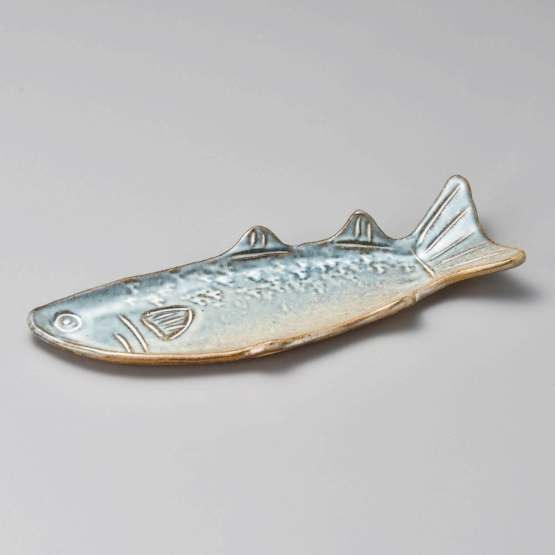 金正陶器 お魚出世魚 ﾎﾞﾗ皿 1個（ご注文単位1個）【直送品】 包装用品