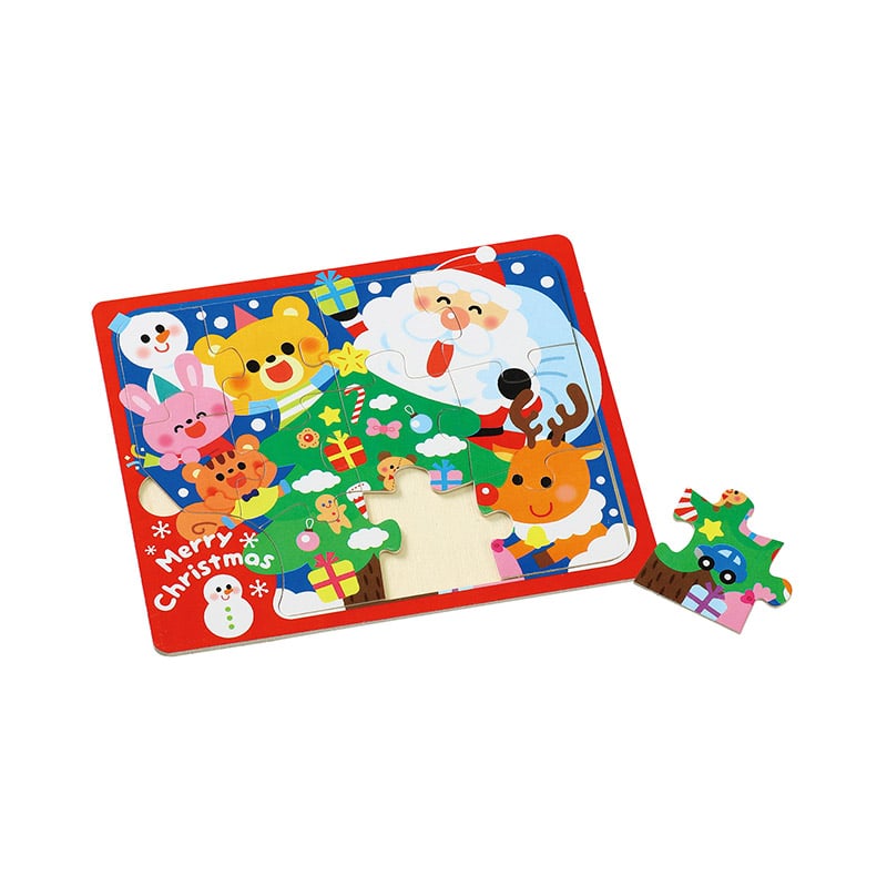 ㈱アーテック木製クリスマスジグソーパズル クリスマスツリー 1個(ご注文単位1個)【直送品】