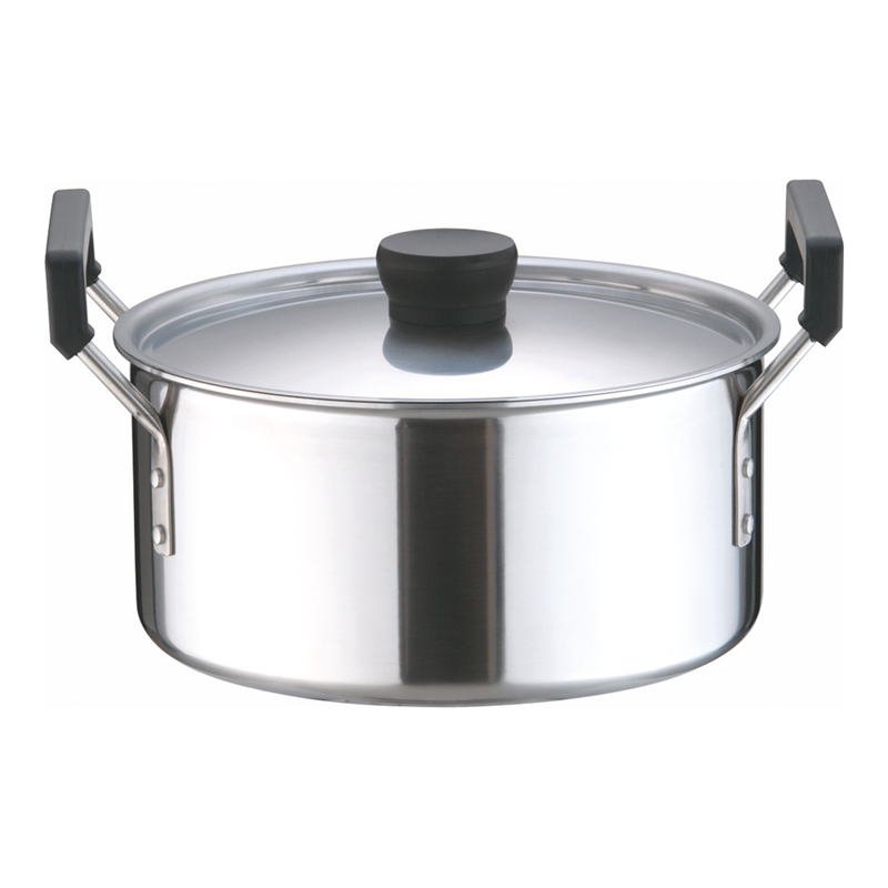 TKG クラッド 実用鍋 24cm 1箱(ご注文単位1箱)【直送品】