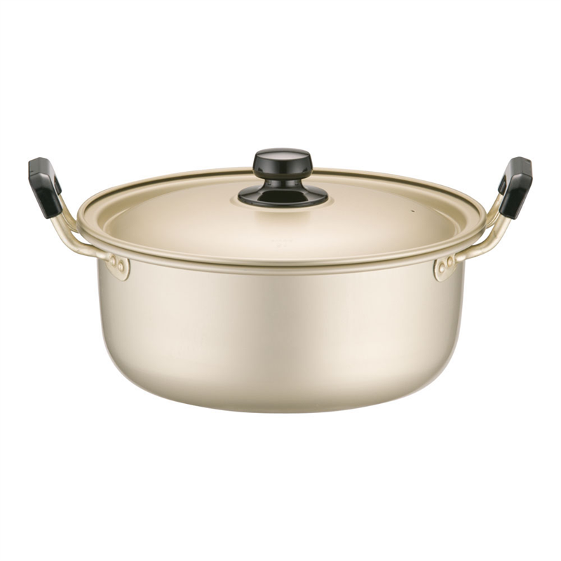 アカオ しゅう酸 実用鍋(硬質) 24cm 1袋(ご注文単位1袋)【直送品】