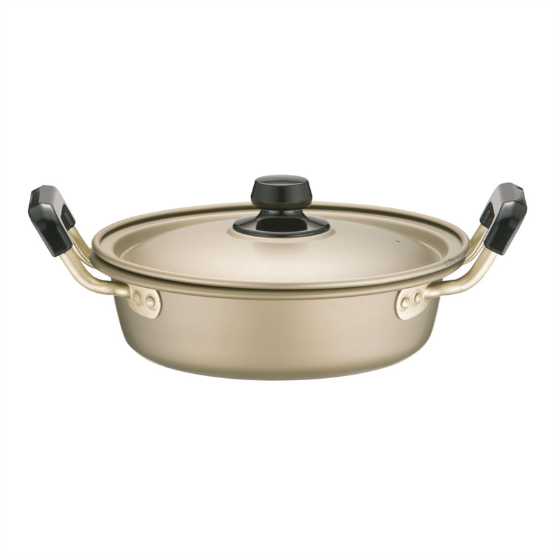 アカオ しゅう酸 実用鍋 浅型(硬質) 18cm 1袋(ご注文単位1袋)【直送品】