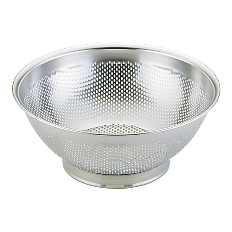 UK18-8パンチング HACCP水切りボール 24cm 1個（ご注文単位1個）【直送