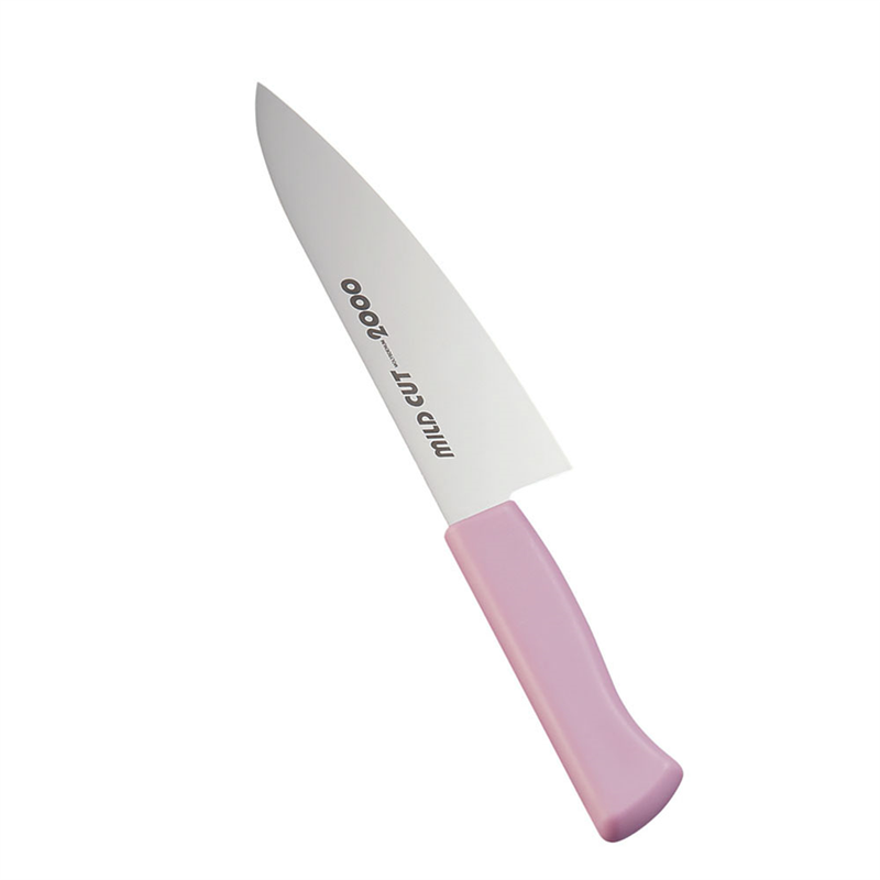 ハセガワ 抗菌カラー庖丁 牛刀 MGK-27 27cm ピンク 代引不可 ハセガワ