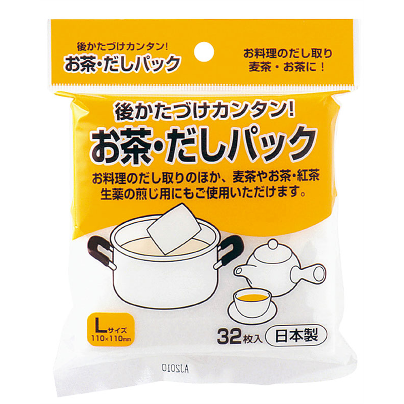お茶・だしパック　L　（32枚入）  1袋（ご注文単位1袋）【直送品】