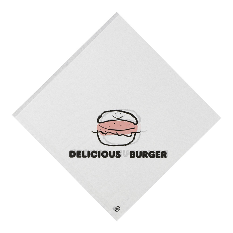 バーガー袋 デリシャスバーガー №22 (100枚入) 1袋(ご注文単位1袋)【直送品】