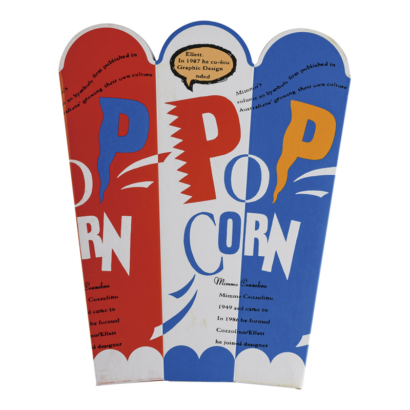 ポップコーンカップ ワンタッチ型 （50入） 1袋（ご注文単位1袋