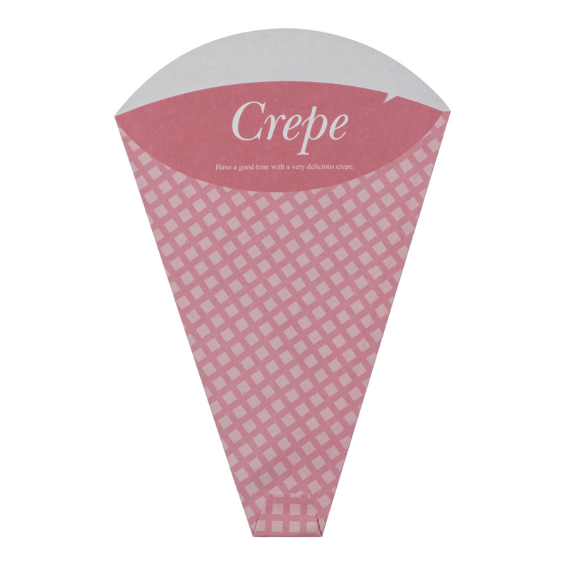 HEIKO クレープ包装紙 デリシャスタイム ピンク 004738301 1ケース(100枚入×40袋 合計4000枚) HEIKO クレープ包装紙 ドット 100枚&frasl;袋 004738401 包装用品・店舗用品