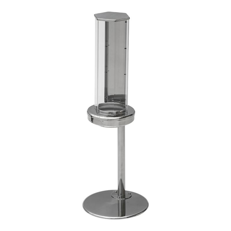 スマイル 紙コップディスペンサー5オンス用 ホワイト 1台〔×2セット〕 まとめ）スマイル 紙コップディスペンサー5オンス用 ホワイト 1台〔×2