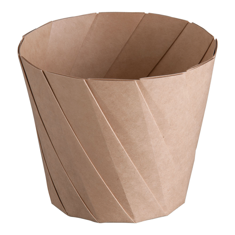 おりがみカップ(20枚入) 大 茶 1袋(ご注文単位1袋)【直送品】