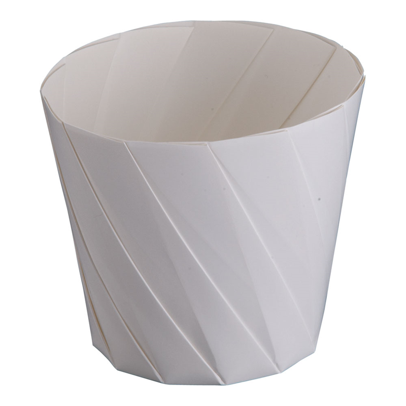 おりがみカップ(20枚入) 小 白 1袋(ご注文単位1袋)【直送品】