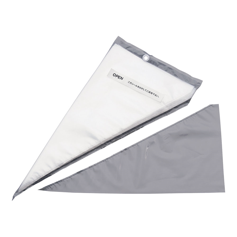 絞り袋 SHIBOLINE ナチュラル(50枚入) L 1袋(ご注文単位1袋)【直送品】