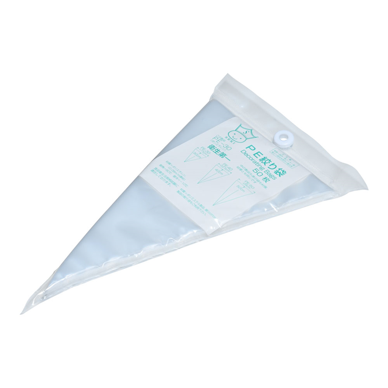 SEKI PE絞り袋(50枚入) PE-30A 1袋(ご注文単位1袋)【直送品】