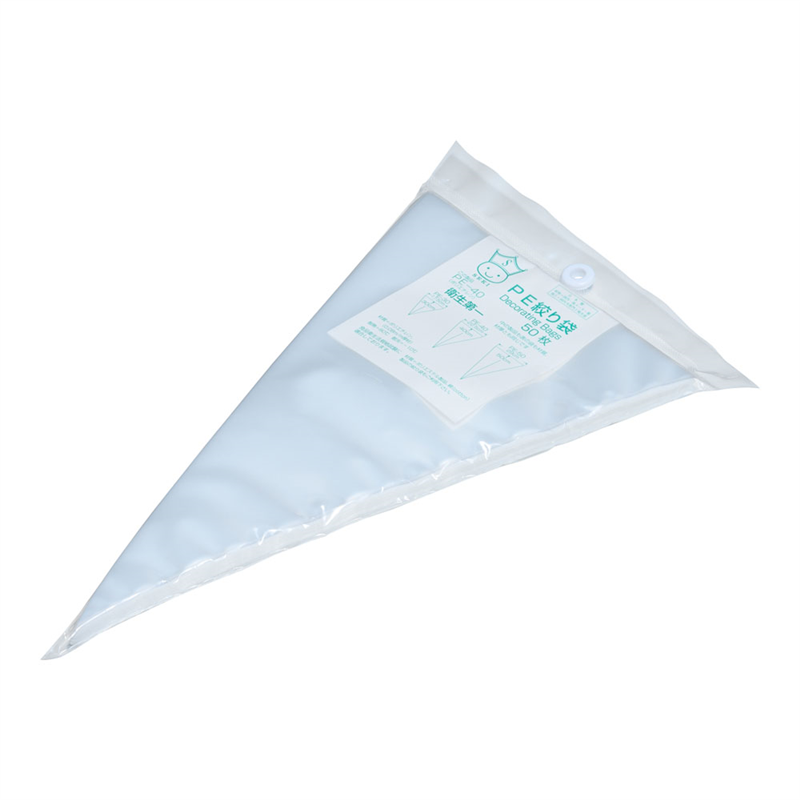 SEKI PE絞り袋(50枚入) PE-40A 1袋(ご注文単位1袋)【直送品】