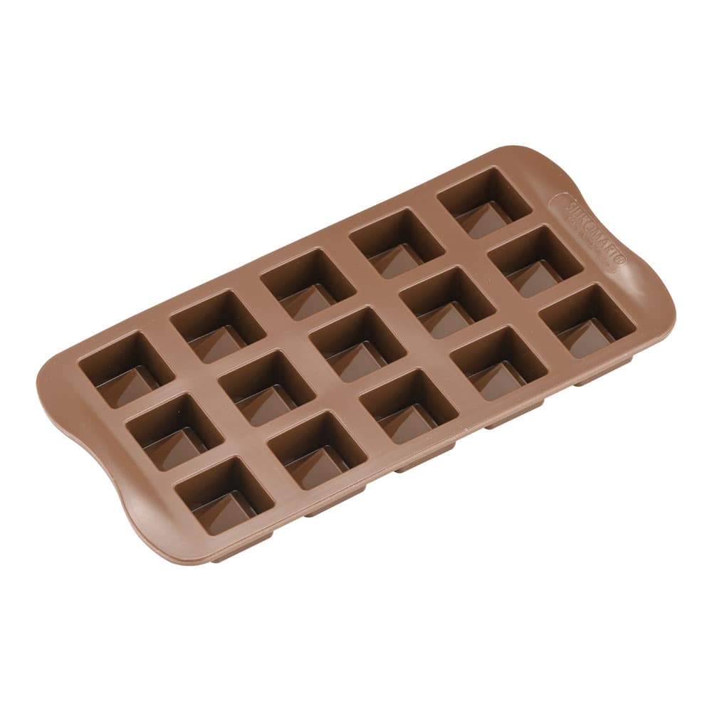 チョコレートモールド　4個セット ソフトモールド［四角プレート］ - Products | 製品情報
