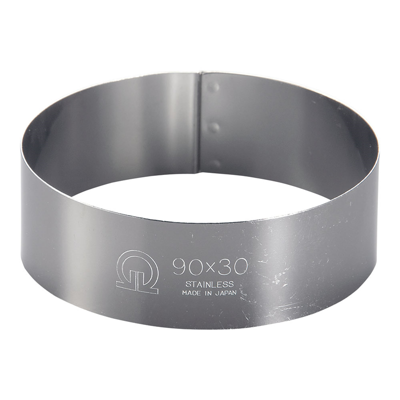 ケーキ型 角型 深型セルクルリング370×270×H45 EBM 18-8 EBM 18-8 角型 深型セルクルリング370×270×H45 EBM18-8