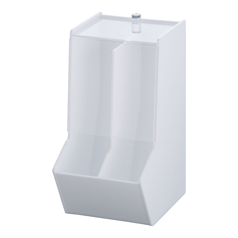 アクリル製 コンジメントディスペンサー ダブル 1箱(ご注文単位1箱)【直送品】