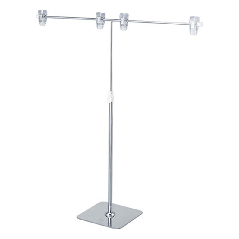 ダブルスタンドポスター掛　クローム 40728 1個（ご注文単位1個）【直送品】