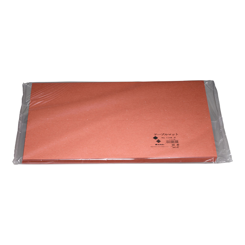 テーブルマット 里紙(100枚入) 柿 №1106 1箱(ご注文単位1箱)【直送品】