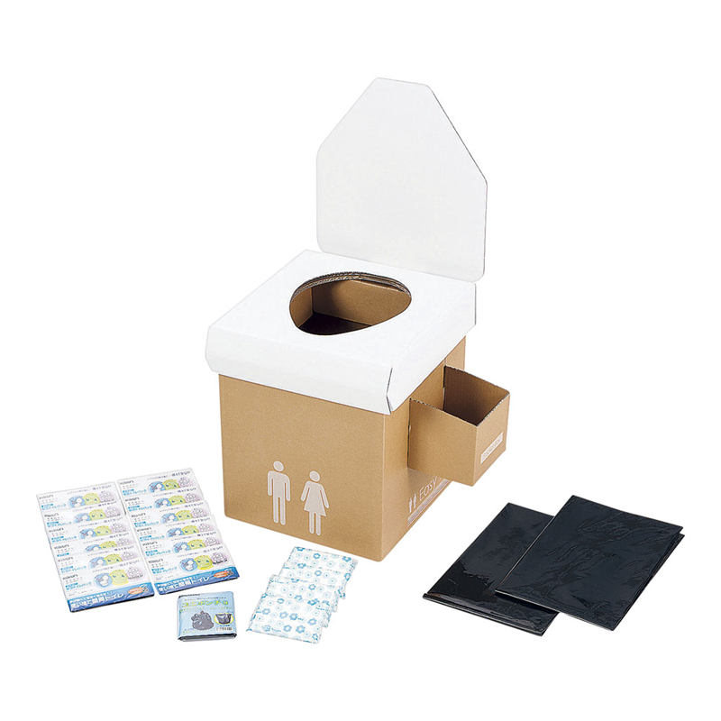 緊急用簡易トイレセット TPS-80 1箱(ご注文単位1箱)【直送品】
