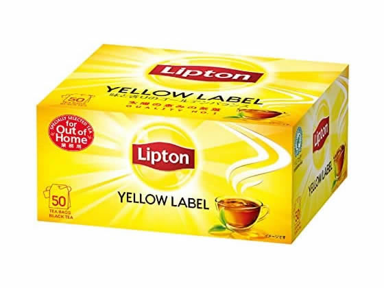 リプトン イエローラベル ティーバッグ 業務用 50袋 1箱※軽（ご注文