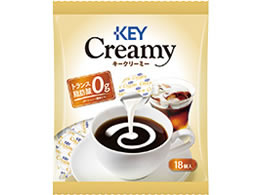 キーコーヒー クリーミーポーション 18個入 1袋※軽(ご注文単位1袋)【直送品】