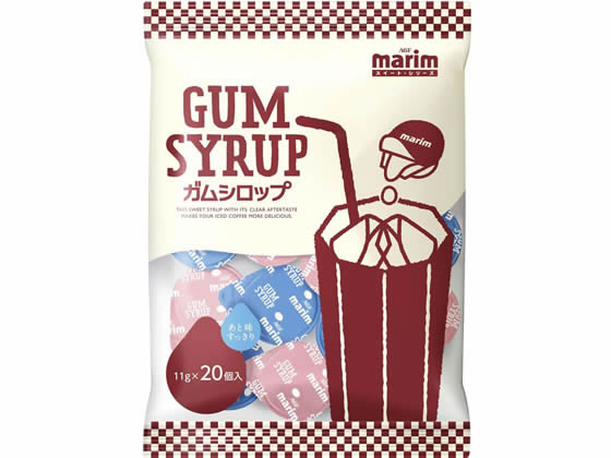 AGF マリームスイートシリーズ ガムシロップ 20個 1袋※軽(ご注文単位1袋)【直送品】