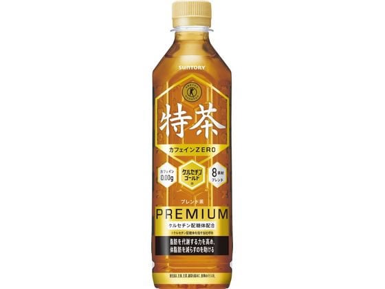 サントリー 特茶 カフェインZERO 500ml 1本※軽（ご注文単位1本