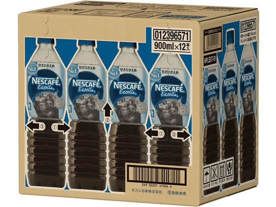 ネスレ ネスカフェ エクセラボトルコーヒー 甘さひかえめ 900ml