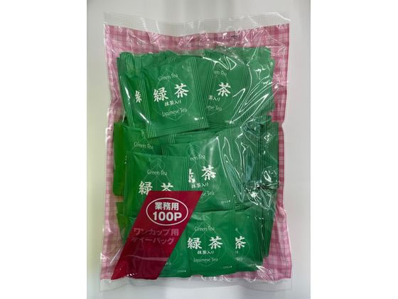 大井川茶園 茶一煎 抹茶入り緑茶 100袋 1パック※軽（ご注文単位1パック）【直送品】