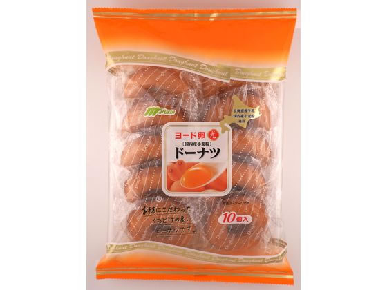 マルキン ヨード卵ドーナツ 10個 1パック※軽(ご注文単位1パック)【直送品】