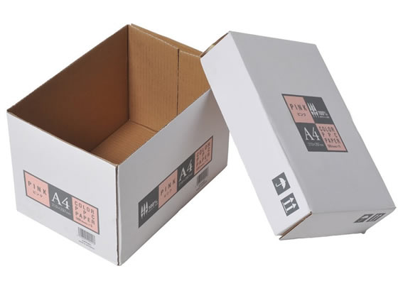 APPJ カラーコピー用紙 ピンク A4 500枚×5冊 CPP001 1箱（ご注文単位1