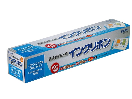 朝日電器 FAXインクリボン FIR-P41 1本(ご注文単位1本)【直送品】