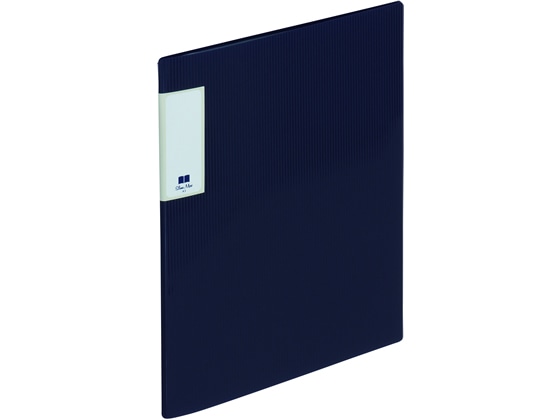 132Cネイ　クリアーファイル カラーベース ネイビー 132Cネイ A4タテ キングジム 4971660489404（10セット） KING JIM キングジム クリアーファイルカラーベース ネイビー KJ-132C