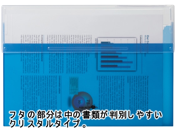 リヒトラブ AQUA DROPsコングレスケース A4 150枚収容 黄 A-5035-5 1セット（10個） リヒトラブ AQUA DROPs コングレスケース A4 300枚収容 乳白 1冊（ご