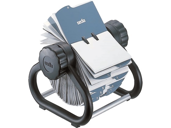 セキセイ 回転式名刺ホルダー ターボデックス400名用 本体 TD-1400 1個