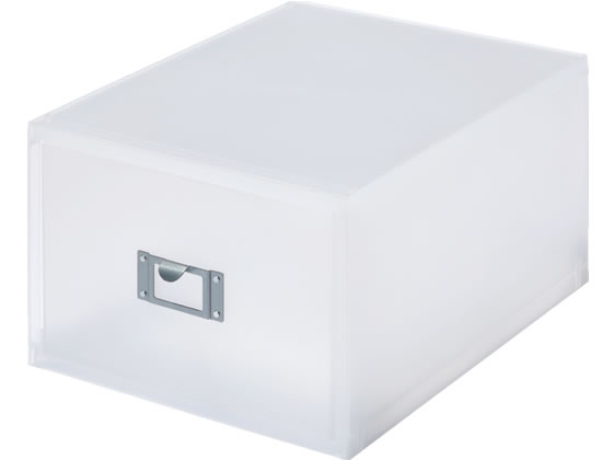 吉川国工業所 DVDファイルユニット A4タテ ホワイト MX-40 1個(ご注文単位1個)【直送品】