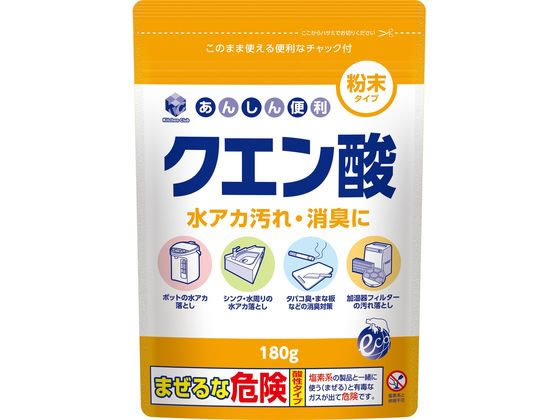 第一石鹸 キッチンクラブ クエン酸 180g 1個(ご注文単位1個)【直送品】