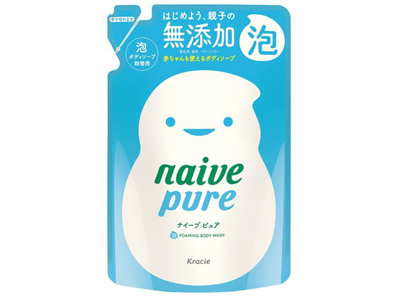 クラシエ ナイーブピュア 泡ボディソープ 詰替用 450ml 1個(ご注文単位1個)【直送品】