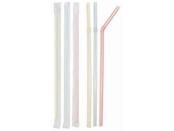 トルネ まがる 白 袋入 ストロー 80P P-3241 1パック(ご注文単位1パック)【直送品】