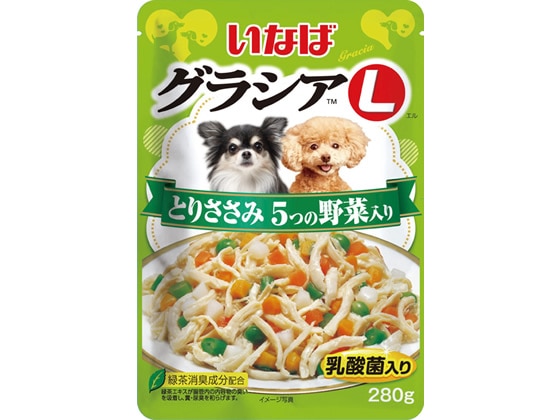 いなば グラシアL とりささみ 5つの野菜入り 1個(ご注文単位1個)【直送品】