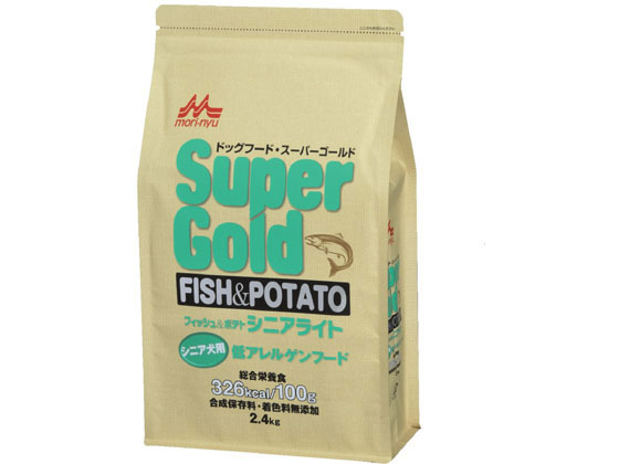 森乳サンワールド フィッシュ&ポテト シニアライト 2.4kg 1個(ご注文単位1個)【直送品】
