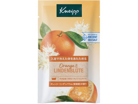 クナイプ バスソルト オレンジ・リンデンバウム(菩提樹)の香り 50g 1袋