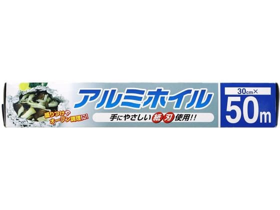 大和物産 アルミホイル 30cm×50m 63696 1本(ご注文単位1本)【直送品】