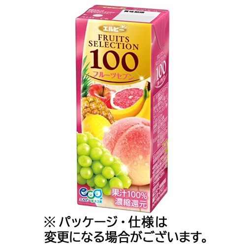 エルビー フルーツセレクション フルーツセブン100 200ml 紙