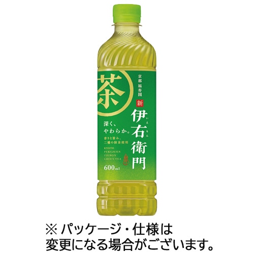 サントリー 伊右衛門 600ml ペットボトル 24本/箱 ※軽（ご注文