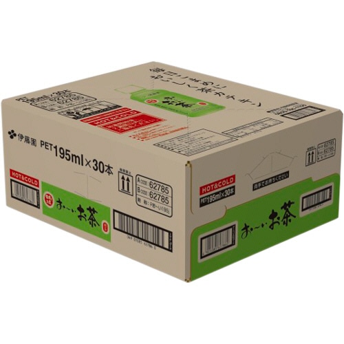 伊藤園 おーいお茶 緑茶 195ml ペットボトル 60本/箱 ※軽（ご注文単位1