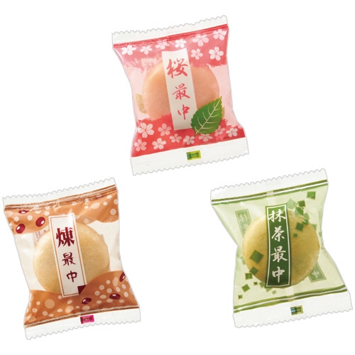 丸一製菓 でかどく もなかミックス 14個/袋 ※軽（ご注文単位1袋