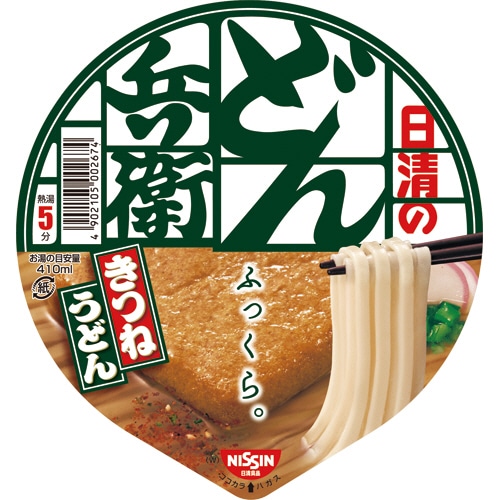 日清食品 日清のどん兵衛 きつねうどん［西］ 95g 12食/箱 ※軽
