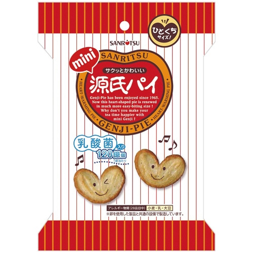 三立製菓 ミニ源氏パイ 40g 8個/袋 ※軽（ご注文単位1袋）【直送