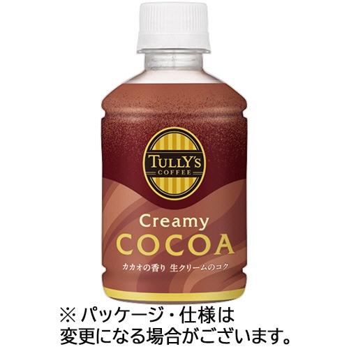伊藤園 タリーズ クリーミーココア 260mL ペットボトル 1ケース(24本